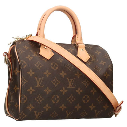 Louis Vuitton M46977 Speedy 25 Monogram Leather Shoulder Bag Men 25