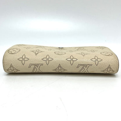 Louis Vuitton Portefeuille Iris M60177 Monogram Mahina Leather Ivory White