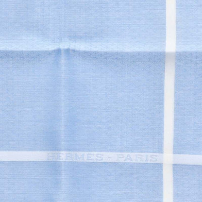 Hermes H Passant H Logo All-Over Cotton Handkerchief Men's