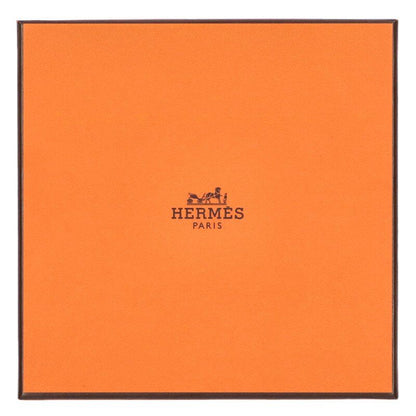 Hermes H Passant H Logo All-Over Cotton Handkerchief Men's