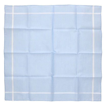 Hermes H Passant H Logo All-Over Cotton Handkerchief Men's
