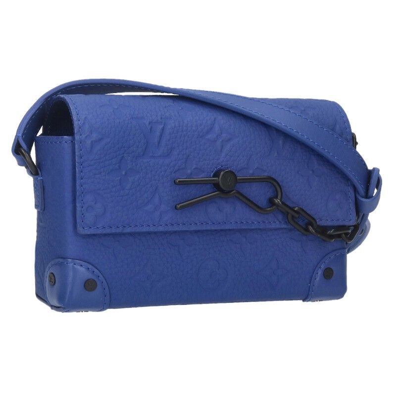 Louis Vuitton M82571 Monogram Taurillon Steamer Wearable Shoulder Bag for Men