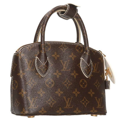 Louis Vuitton M40599 Lock-It BB Monogram Shiny PVC Coated Canvas Handbag Women