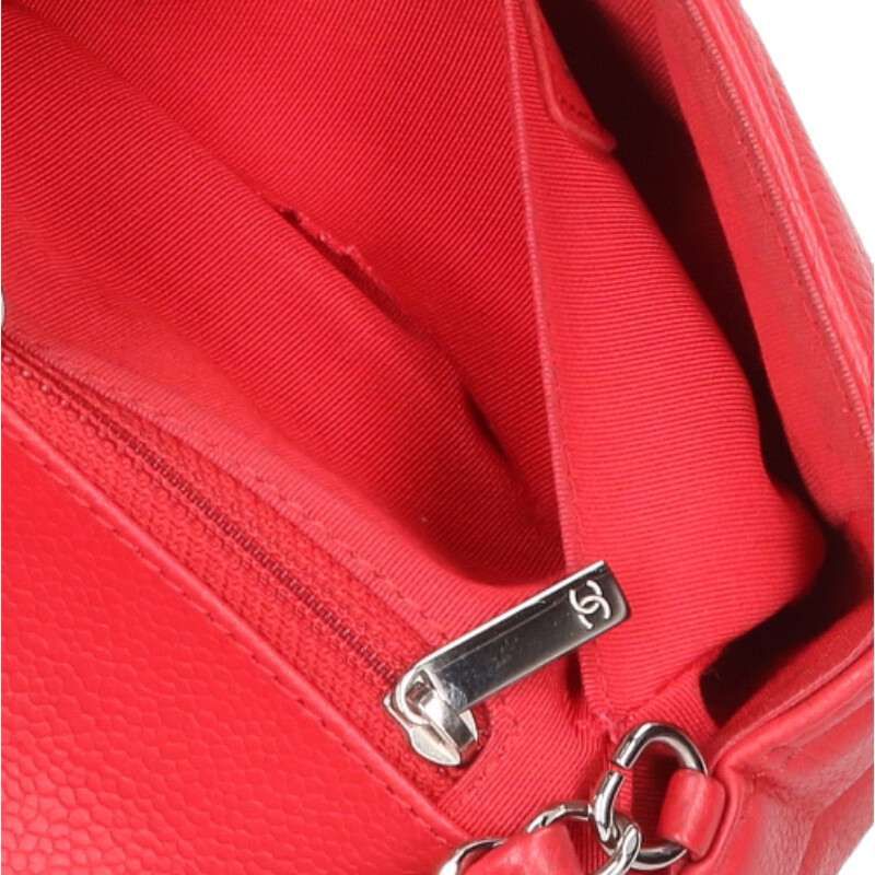 Chanel Chevron V-Stitch Chain Shoulder Bag Women