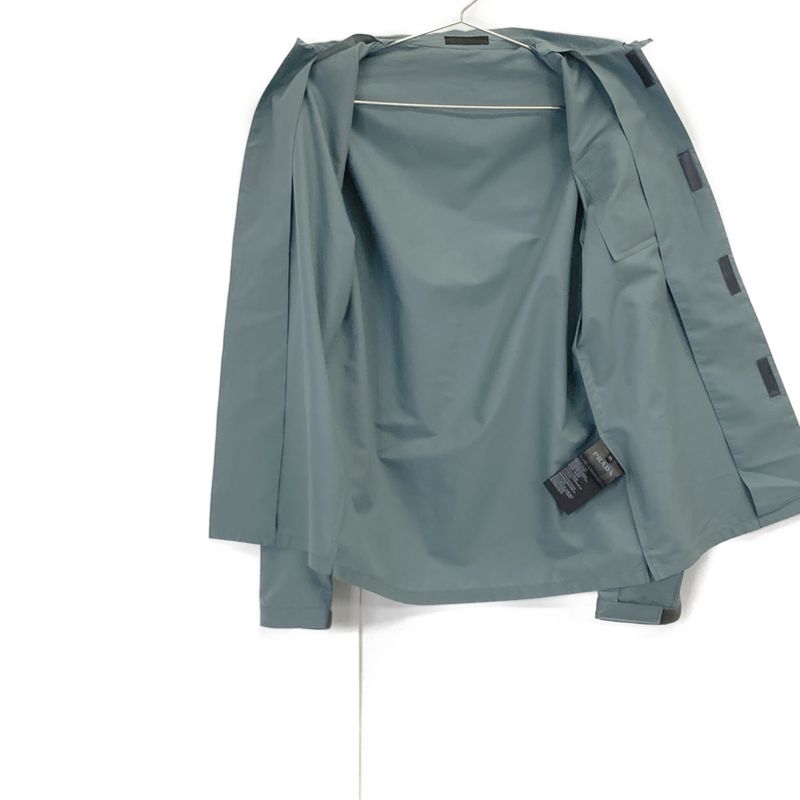 Prada Sc537 20's Light Blue Polyester Shirt XS