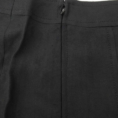 Celine Skirt Pleated Flared Mimore Long Chain Coin 40 Black Nu - Mnk2