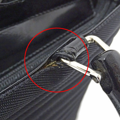 Gucci Bag Ladies Brand Handbag Shoulder Bag 2way Bamboo Nylon Black 000 1998