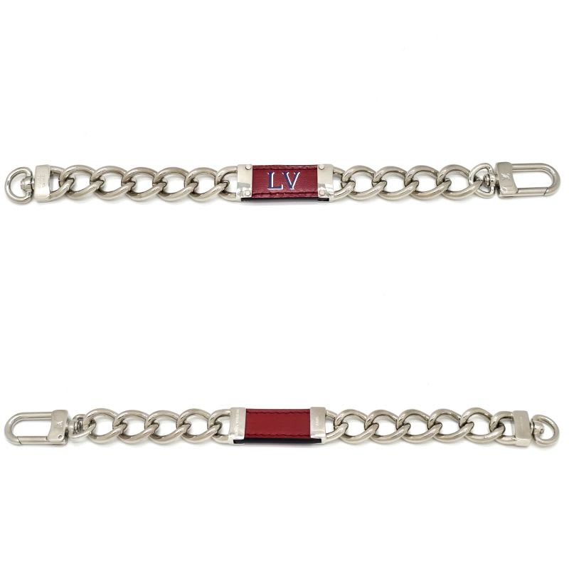 Louis Vuitton my Chain Bracelet Total Length 21.8 cm Cowhide