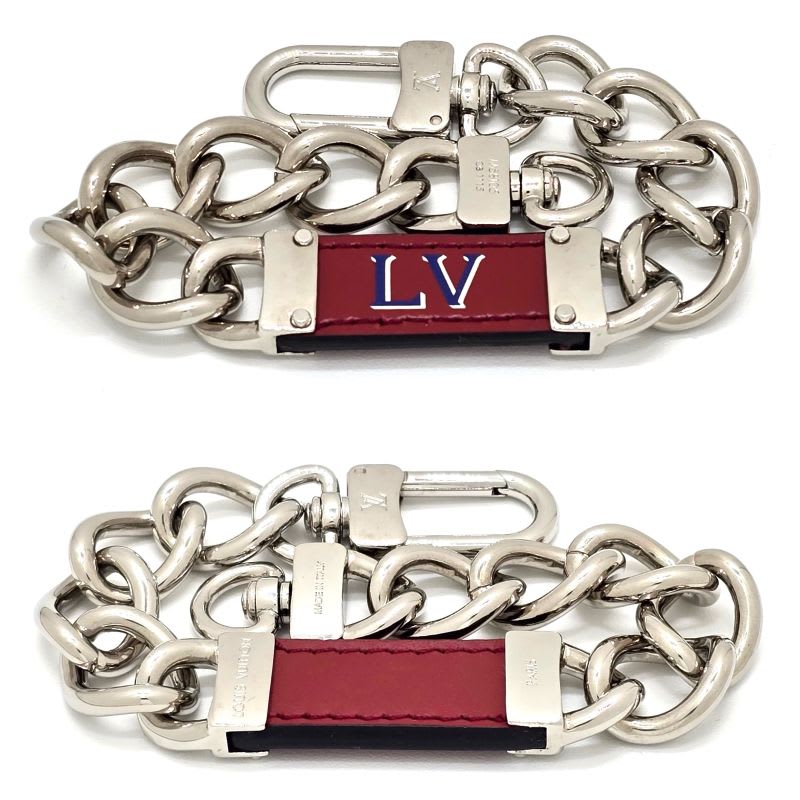 Louis Vuitton my Chain Bracelet Total Length 21.8 cm Cowhide