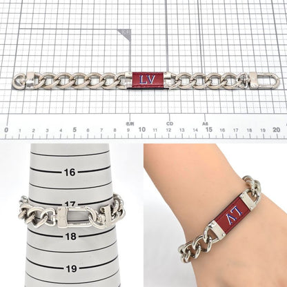Louis Vuitton my Chain Bracelet Total Length 21.8 cm Cowhide