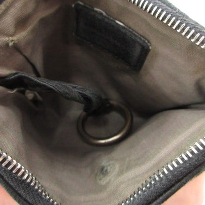 Bottega Veneta Intrecciato Coin Case Coin Purse Leather with Key Ring Genuine