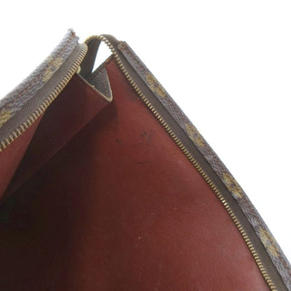 Louis Vuitton Vintage Monogram Poche Toilette 26 Second Bag Clutch Brown M47542