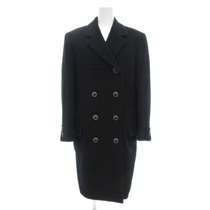 Gianni Versace Gianni Versace Double Breasted Coat P Coat Peacoat Medusa Button