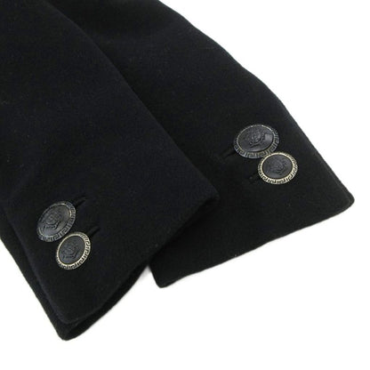 Gianni Versace Gianni Versace Double Breasted Coat P Coat Peacoat Medusa Button