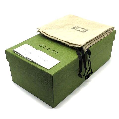 Gucci Horsebit Platform Rubber Sandals Strap 742435 Black 35 Approx 22cm