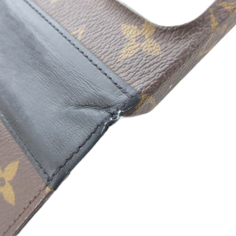 Louis Vuitton Iphone 15 Pro Folio Phone Cabas Case Monogram Canvas Handbook