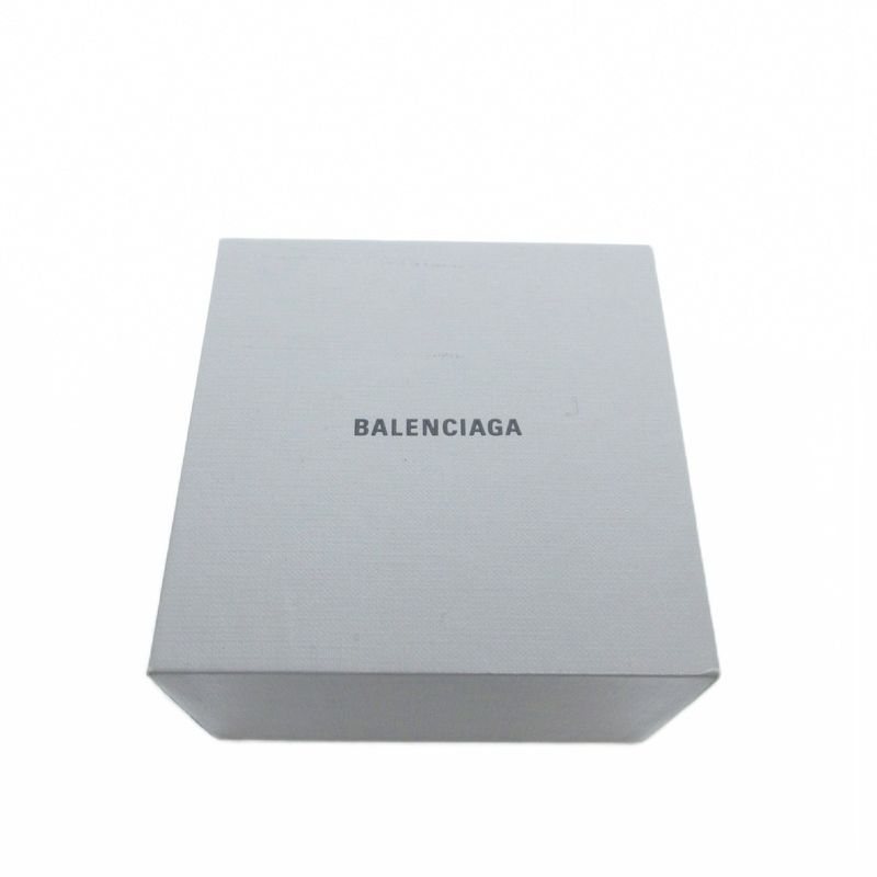 Balenciaga B Chain Slim Chain Bracelet M Silver Color Uo Aa