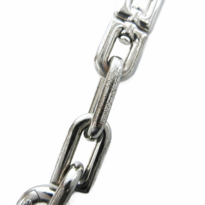 Balenciaga B Chain Slim Chain Bracelet M Silver Color Uo Aa