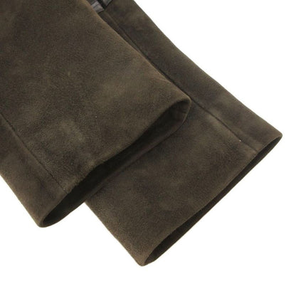 Loewe Mouton Jacket 38 M Rabbit Fur Sheepskin Leather Brown Ae