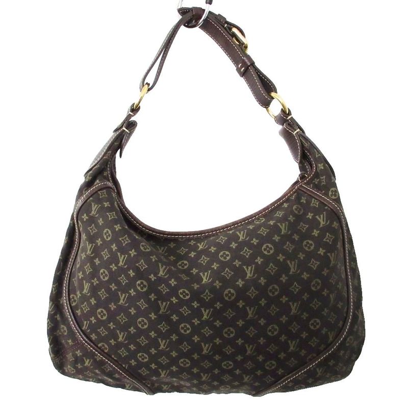 Louis Vuitton Manon MM Monogram Mini Lin M95619 One Shoulder Bag Leather with