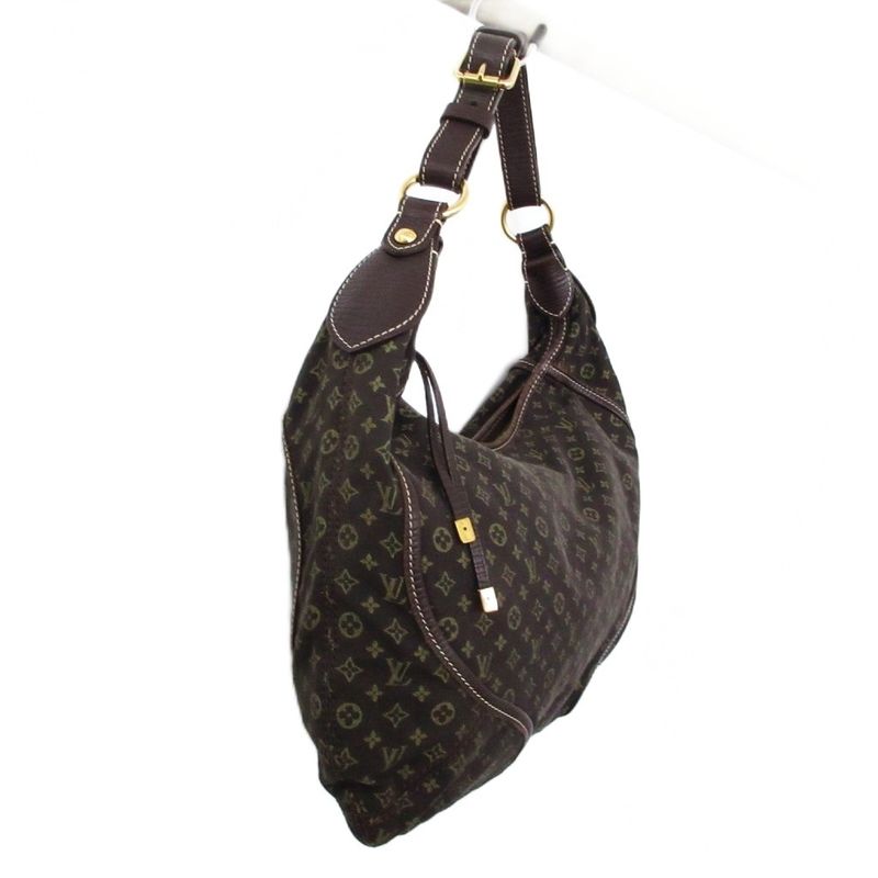 Louis Vuitton Manon MM Monogram Mini Lin M95619 One Shoulder Bag Leather with