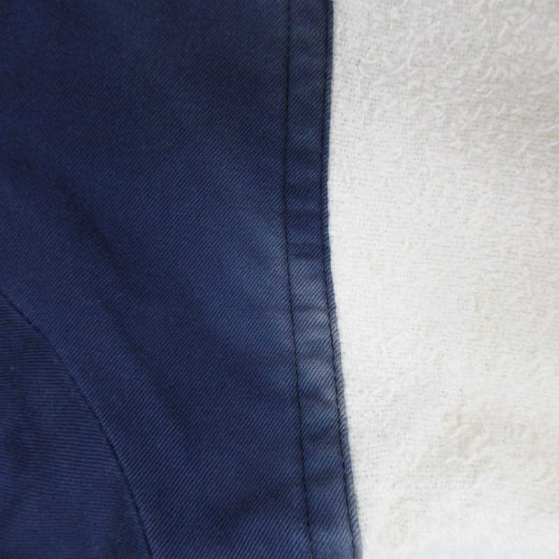 Christian Dior Sports Dress Mini Length Sleeveless Stand Collar Embroidered