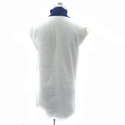 Christian Dior Sports Dress Mini Length Sleeveless Stand Collar Embroidered