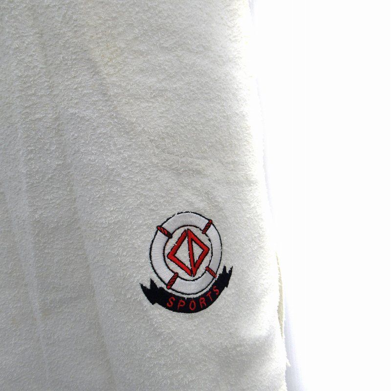 Christian Dior Sports Dress Mini Length Sleeveless Stand Collar Embroidered