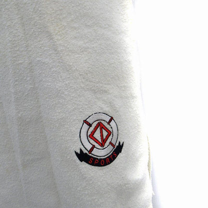 Christian Dior Sports Dress Mini Length Sleeveless Stand Collar Embroidered