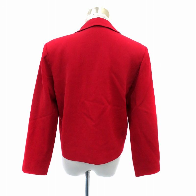 Christian Dior Sports Stainless Steel Collar Jacket Single Button Mid Length