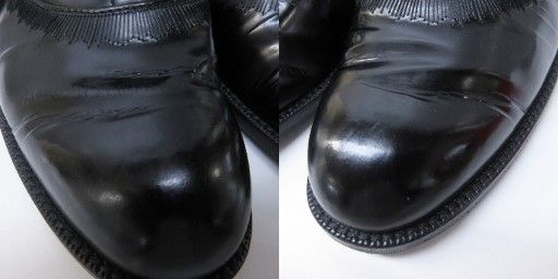 Bottega Veneta Dress Shoes Enamel Leather Stitch Design Lace-Up Leather Shoes