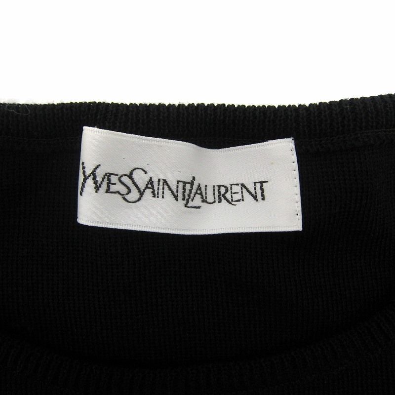 Yves Saint Laurent Knitwear Cut and Sewn Short Sleeve Round