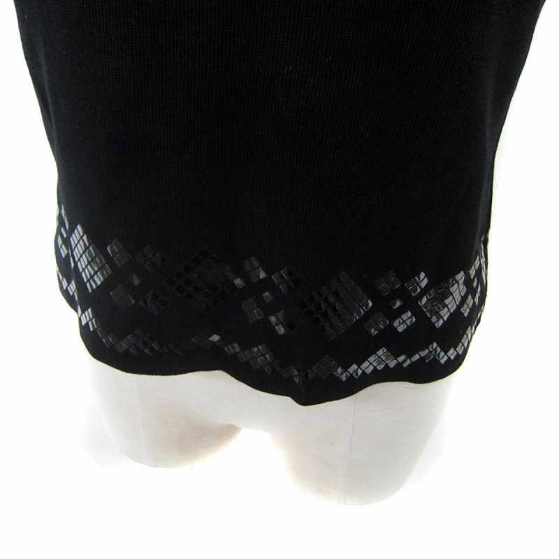 Yves Saint Laurent Knitwear Cut and Sewn Short Sleeve Round