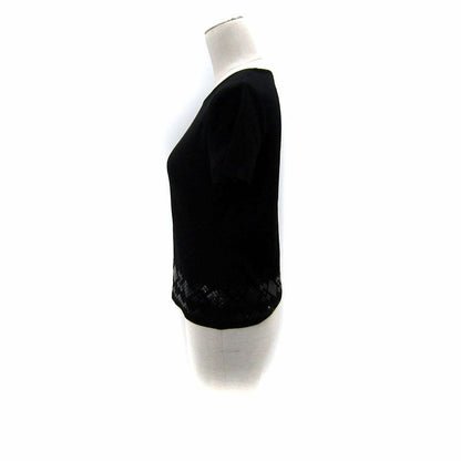 Yves Saint Laurent Knitwear Cut and Sewn Short Sleeve Round