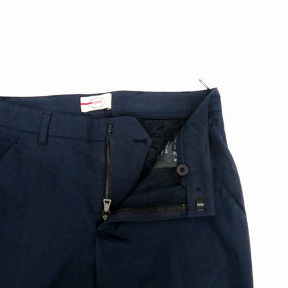 Prada Sport Cropped Pants Half Length Roll Up 38 M Navy Blue Ho17 Ibo81