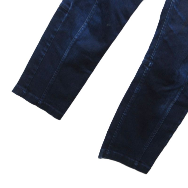 Celine Modele Depose Denim Jeans Straight Faded Dark Blue Indigo Blue 40 Approx