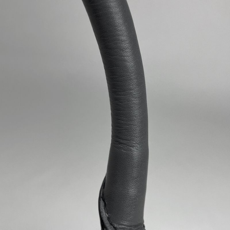 Prada Logo Handbag 2way Shoulder Bag Gather Handbag Nylon Gray Bn1496 Women