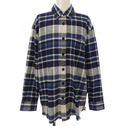 Celine Checked Overshirt 2c59a366x Shirt