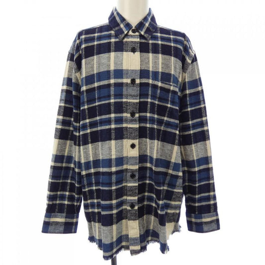 Celine Checked Overshirt 2c59a366x Shirt