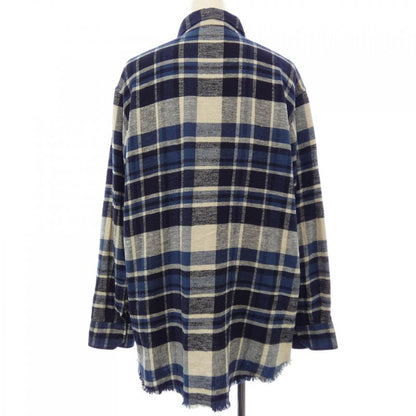 Celine Checked Overshirt 2c59a366x Shirt
