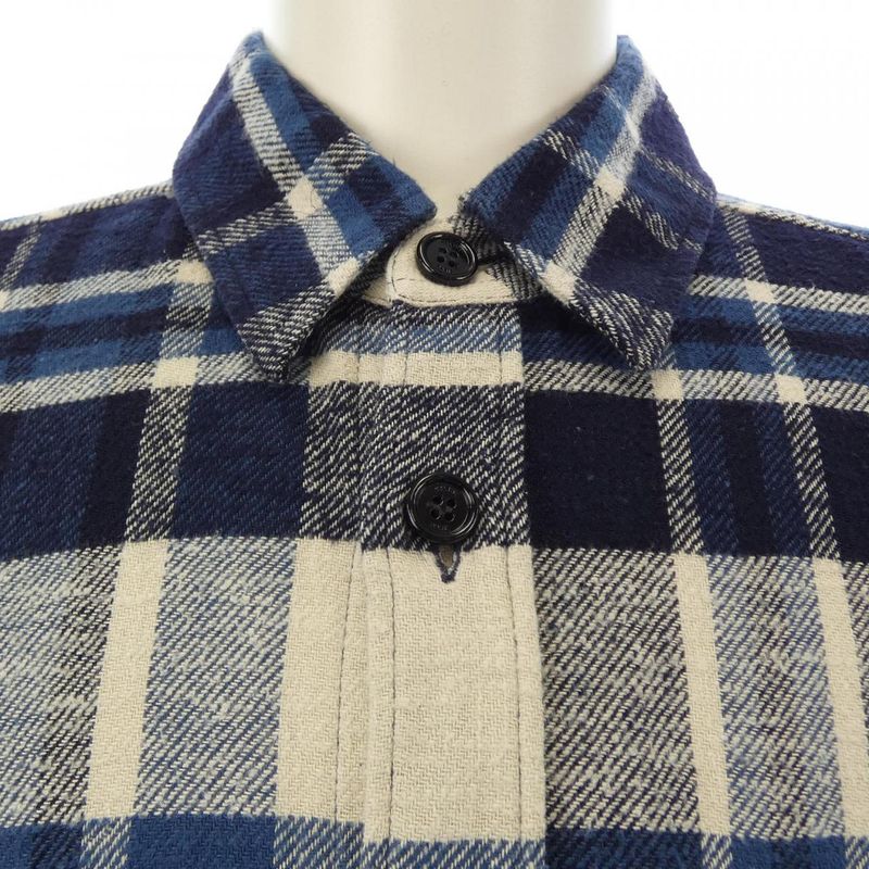 Celine Checked Overshirt 2c59a366x Shirt