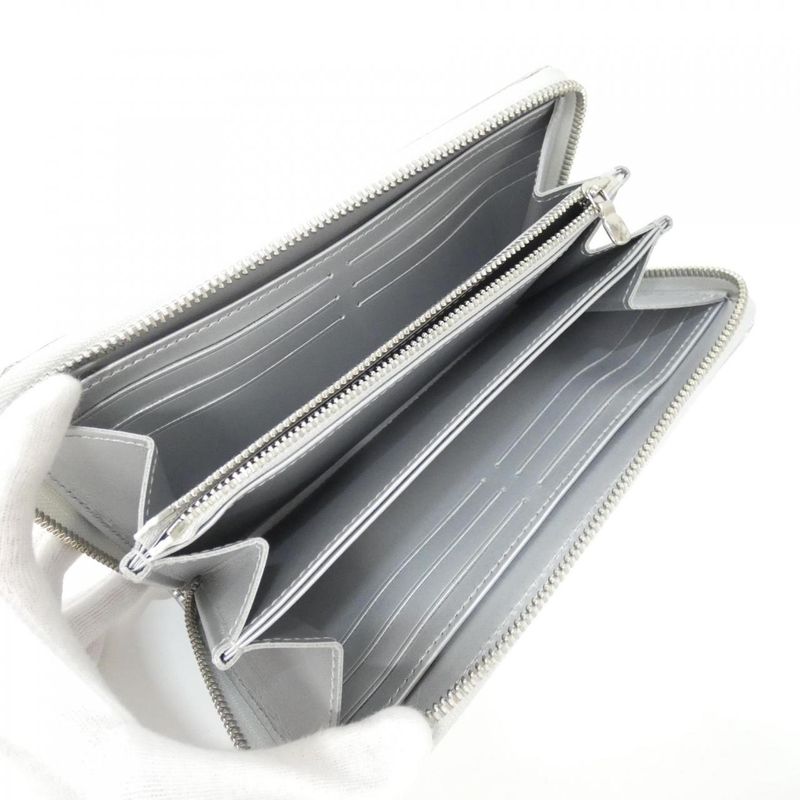 Louis Vuitton Monogram Miroir (lv Snow) Zippy Wallet M83543 Wallet