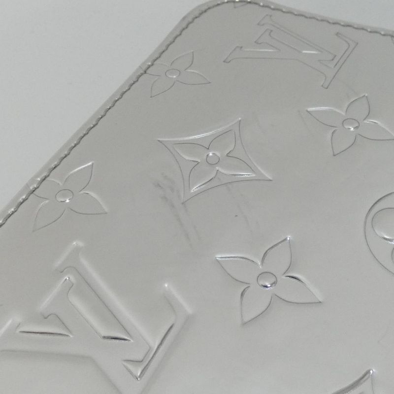 Louis Vuitton Monogram Miroir (lv Snow) Zippy Wallet M83543 Wallet