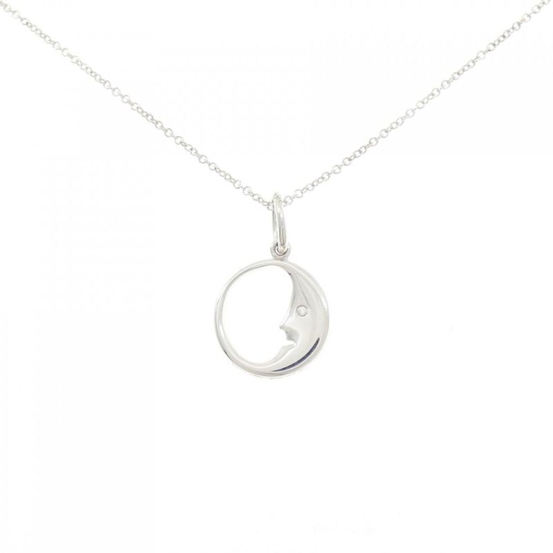 Tiffany & Co Man in the Moon Necklace