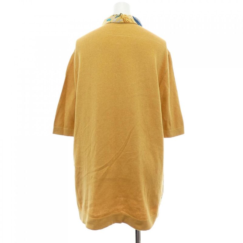 Vintage Hermes Lavie Precievse de LA Mediterranee Twill Raine Polo Shirt