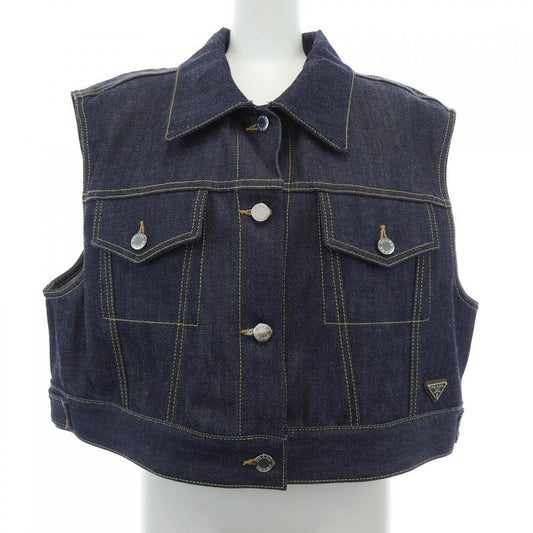 Prada Triangle Logo Gfb312 Sooo 15c8 Vest