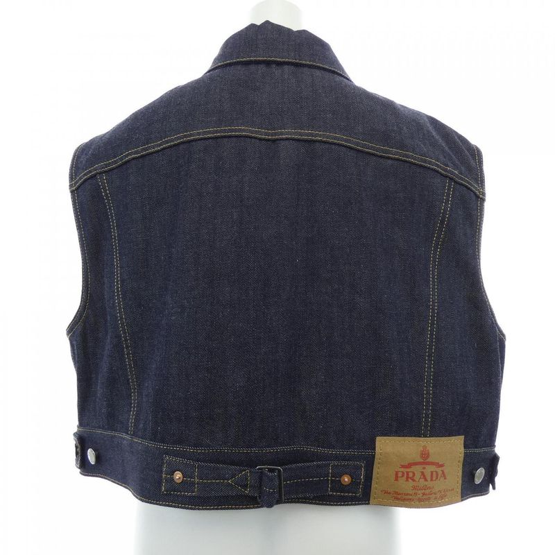 Prada Triangle Logo Gfb312 Sooo 15c8 Vest