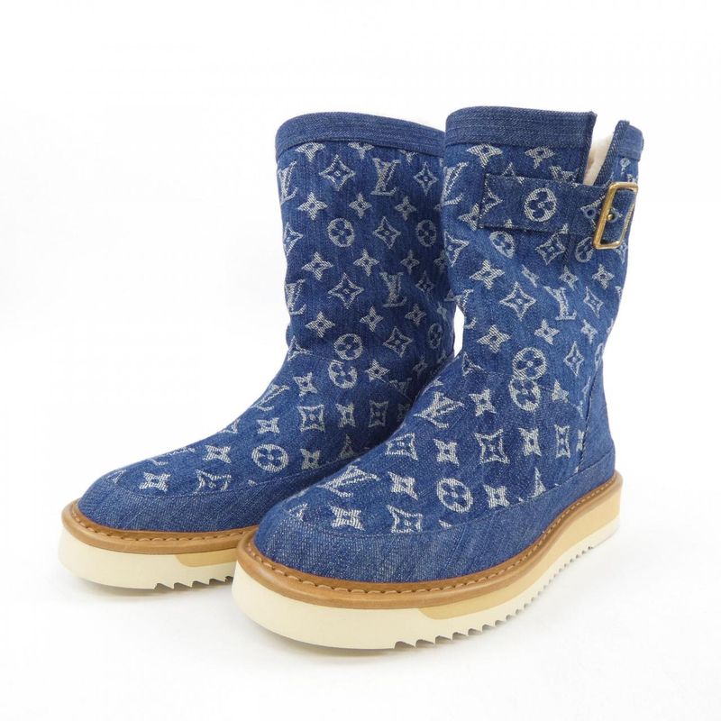 Louis Vuitton LV Cozy Line Nigo Boots