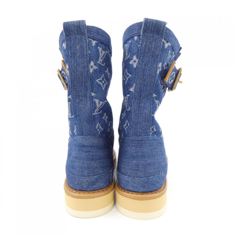 Louis Vuitton LV Cozy Line Nigo Boots