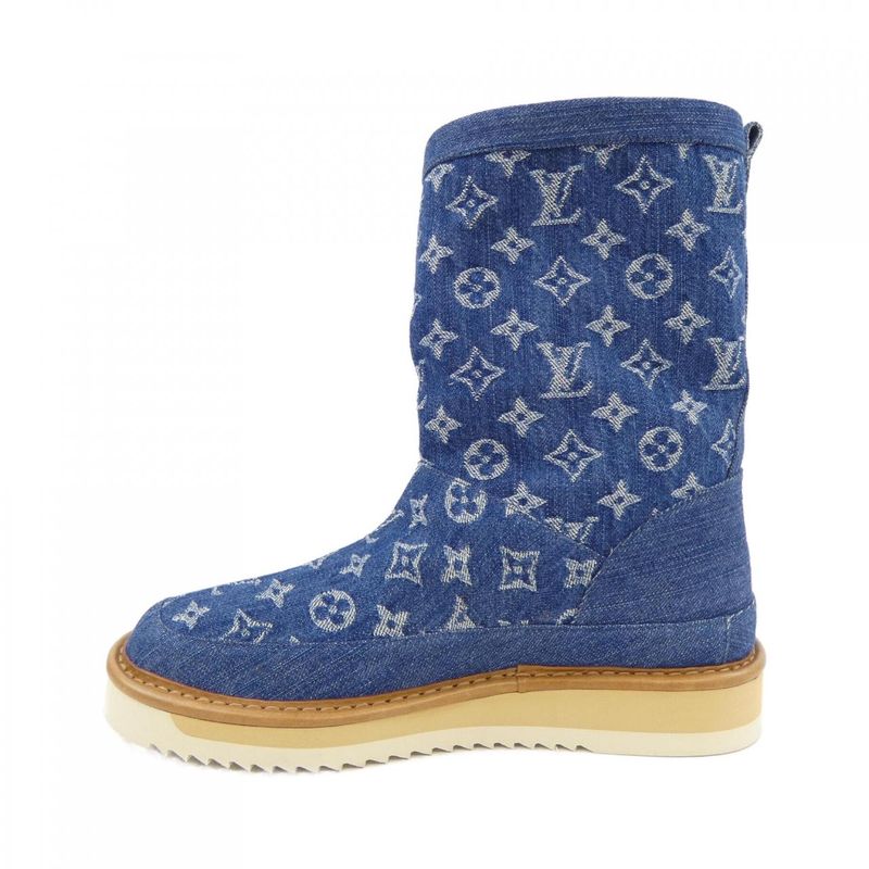 Louis Vuitton LV Cozy Line Nigo Boots
